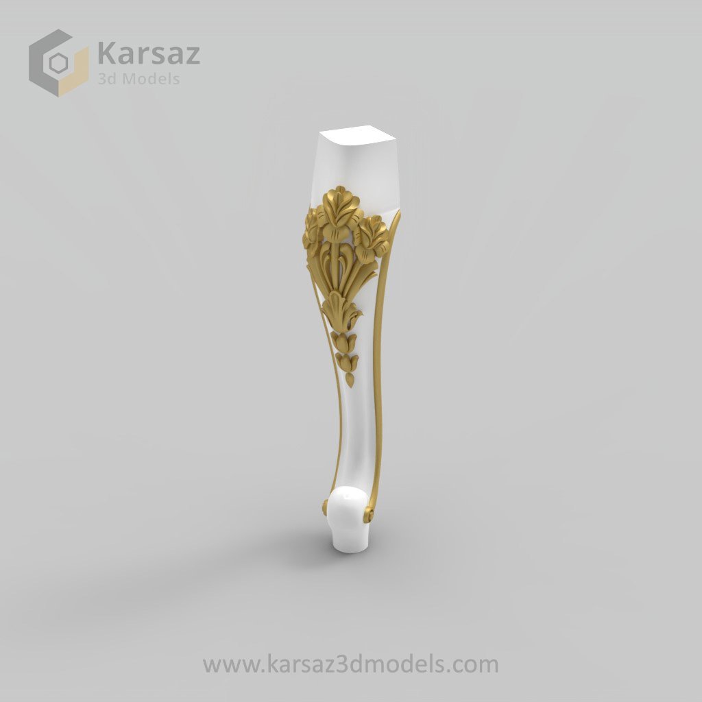 Chair Legs - 3D STL Models For CNC